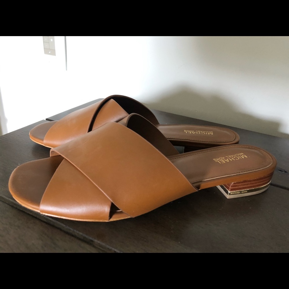 Michael Kors Crossover Slide Sandal - 7.5